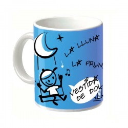 Taza "La Lluna la Pruna"